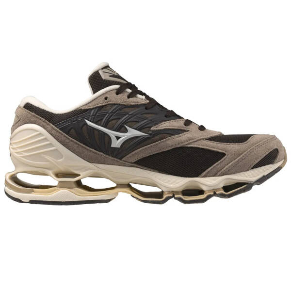 Mizuno Wave Prophecy Ls Suede Marrom - Imagem 4