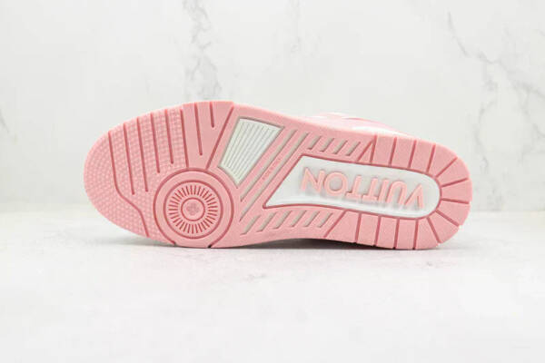 Louis Vuitton Trainer Pink Rose - Imagem 6