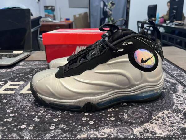 Nike Total Air Foamposite Max Metallic Silver - Imagem 8