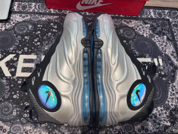 Nike Total Air Foamposite Max Metallic Silver - Imagem 7