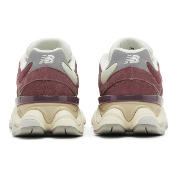 New Balance 9060 Washed Burgundy - Imagem 4