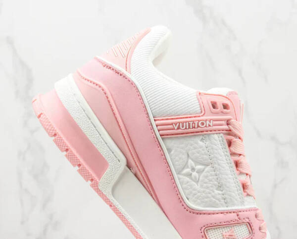 Louis Vuitton Trainer Pink Rose - Imagem 3