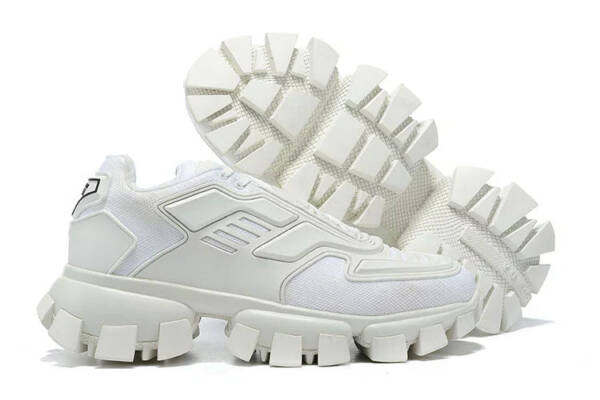 Prada Cloudbust Thunder Knit White - Imagem 4