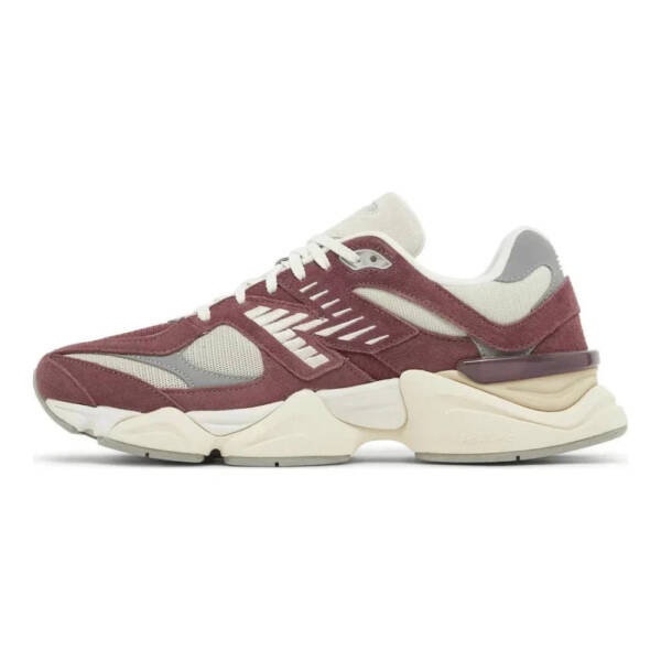 New Balance 9060 Washed Burgundy - Imagem 2