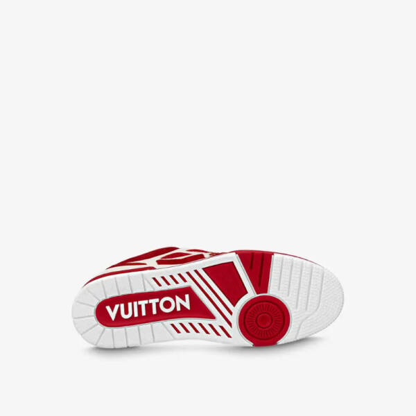 Louis Vuitton LV Skate Sneaker Red White - Imagem 5
