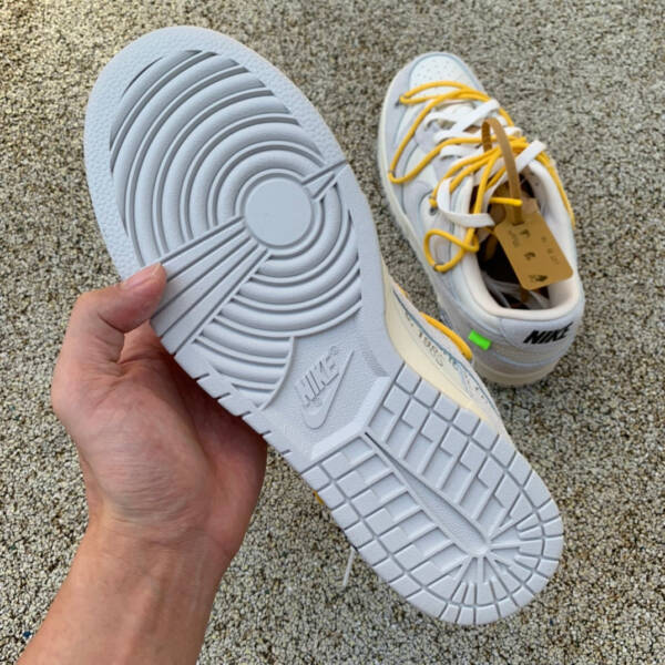 Off-White x Dunk Low light gray - Imagem 4